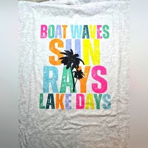New Custom Made Lake Days T-shirt, Multiple Sizes